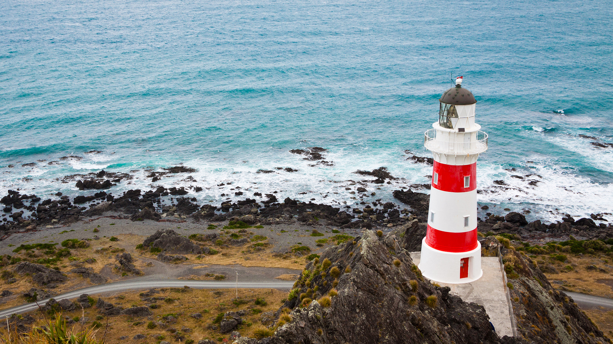 Cape Palliser Lighthouse and Seal Colony